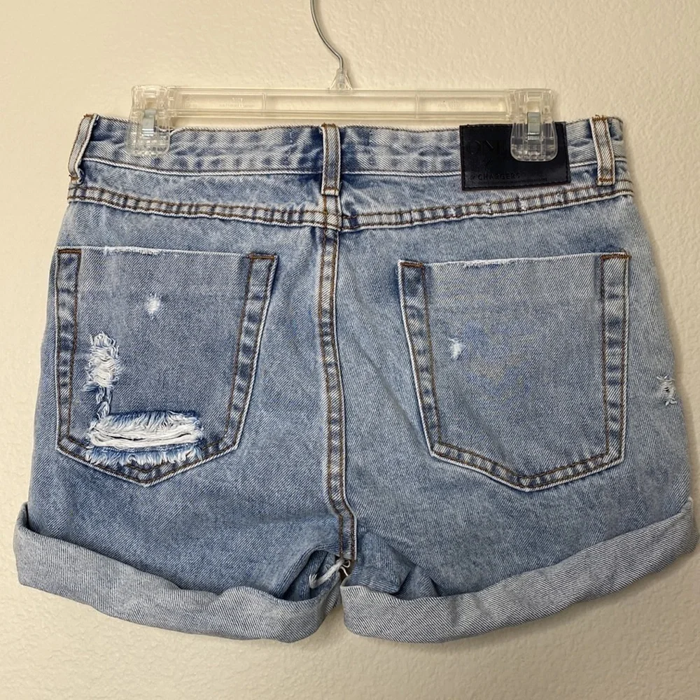 One Teaspoon Anthropologie jean shorts denim women’s 25 distressed